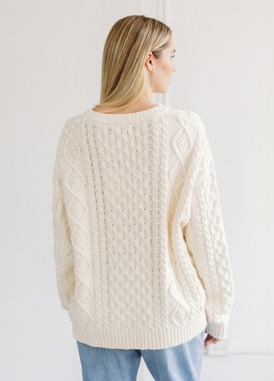 Irish Cable Knit Sweater