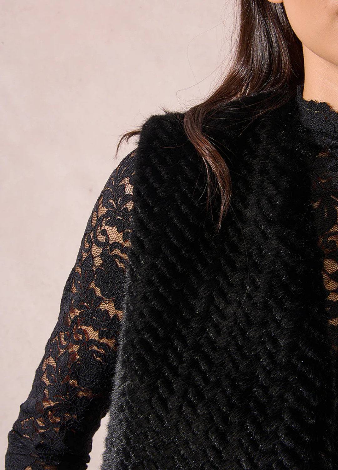 Faux Fur Vest
