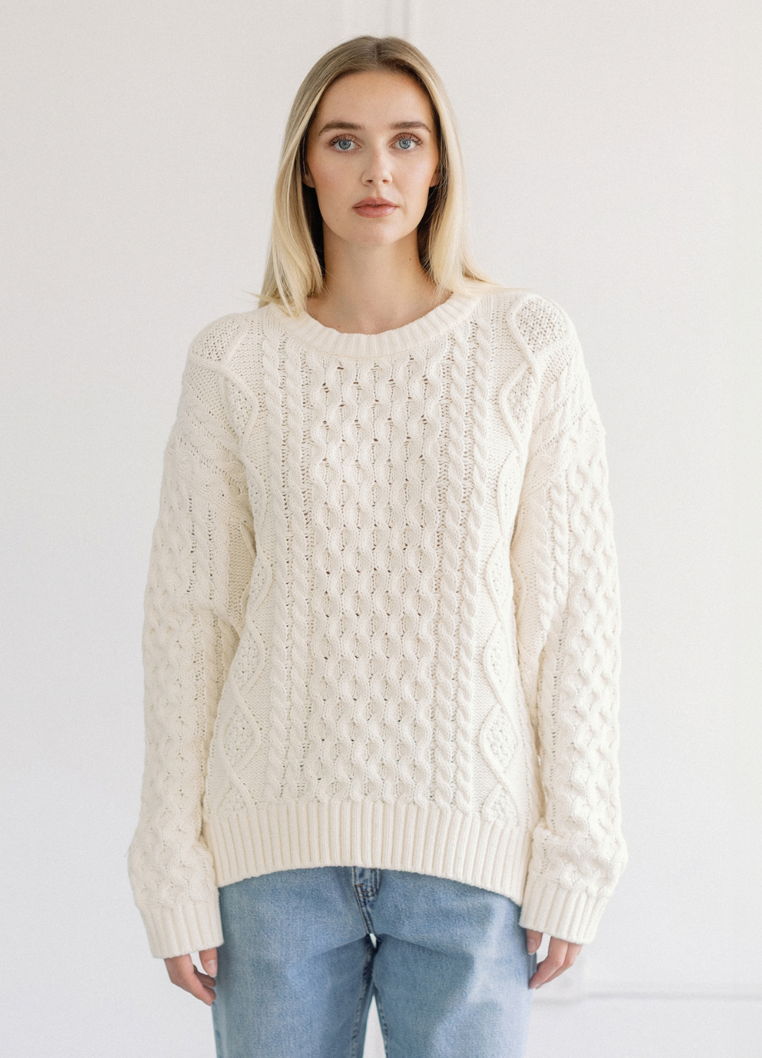 Irish Cable Knit Sweater