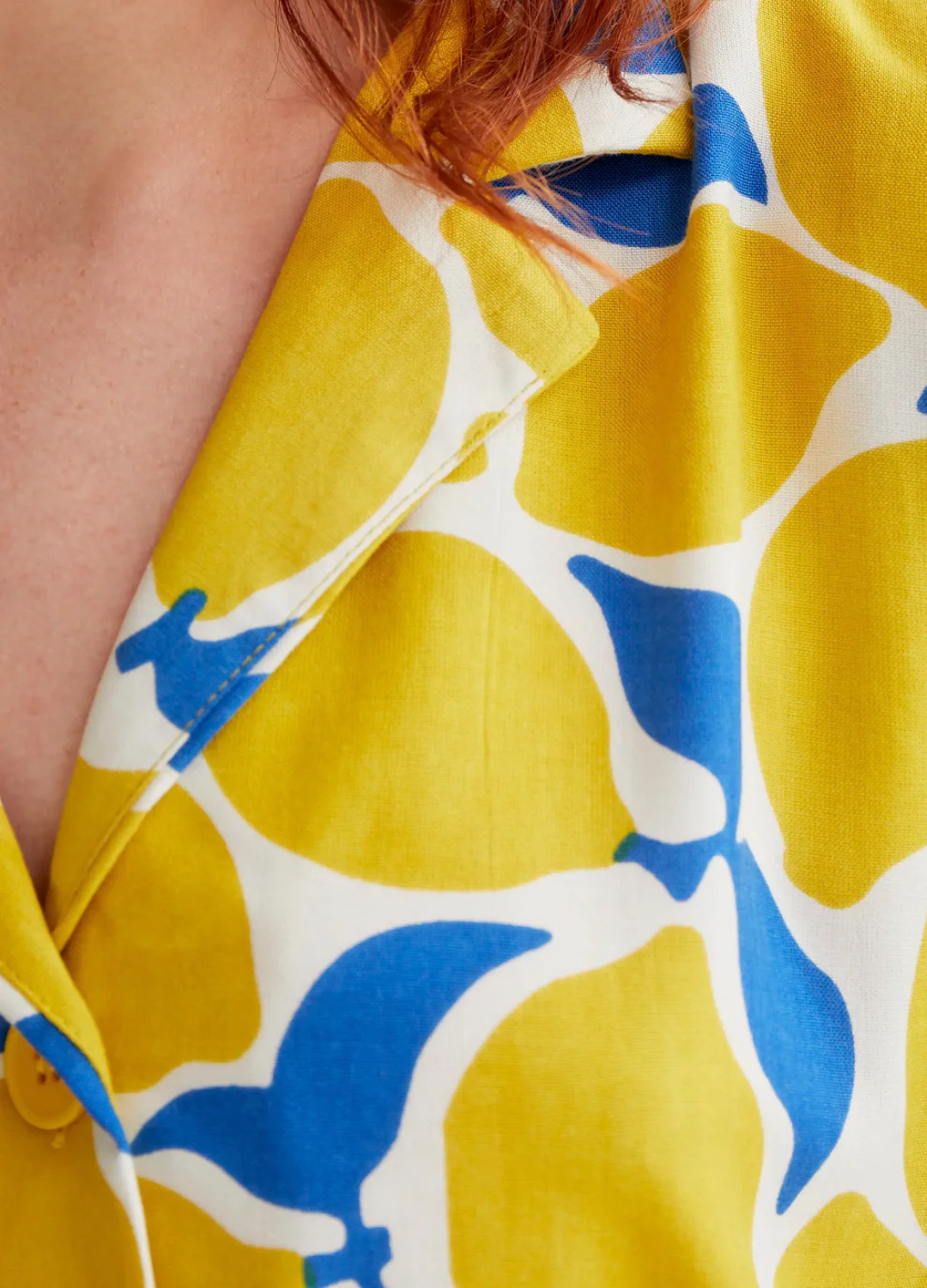 Limoncello Print Short Sleeve Shirt