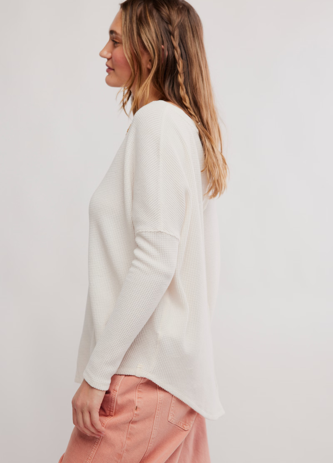 Latte Blues Long Sleeve Thermal