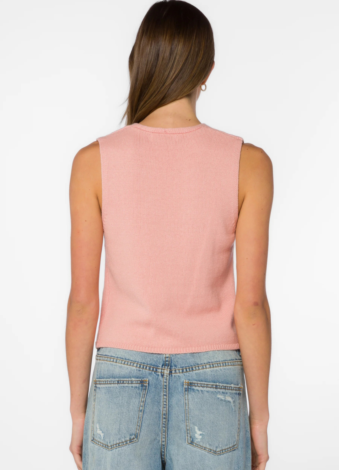 Rosina Sleeveless Knit Vest