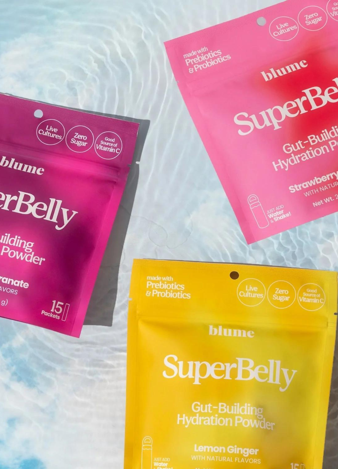 SuperBelly Gut-Building Hydration Powder 15 Pack