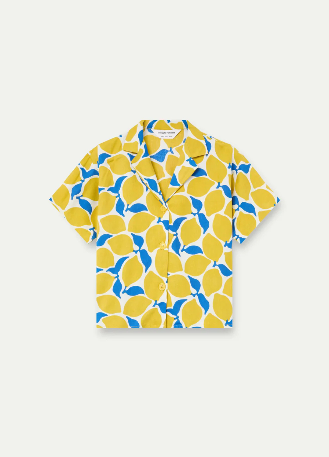 Limoncello Print Short Sleeve Shirt