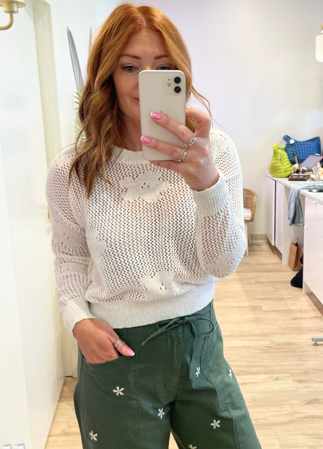 Kayla Crochet Sweater