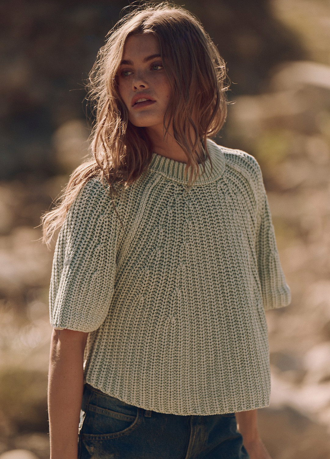 Amy Knit Sweater Tee