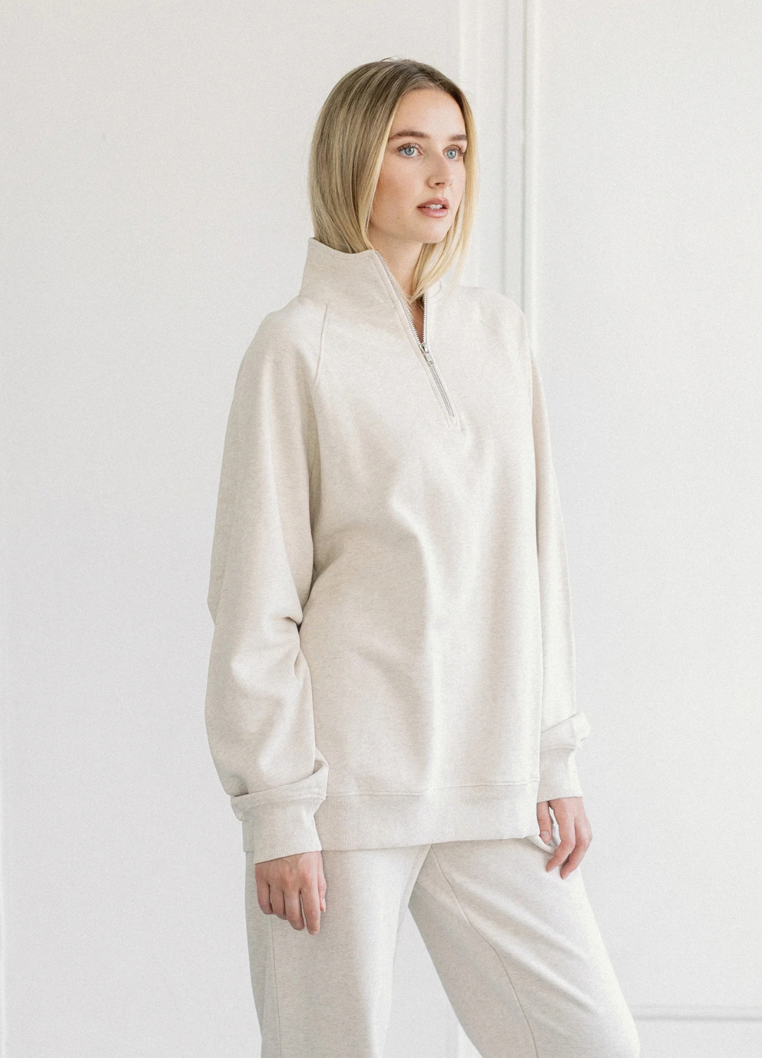 Not Your Boyfriend's Half Zip Sweatshirt