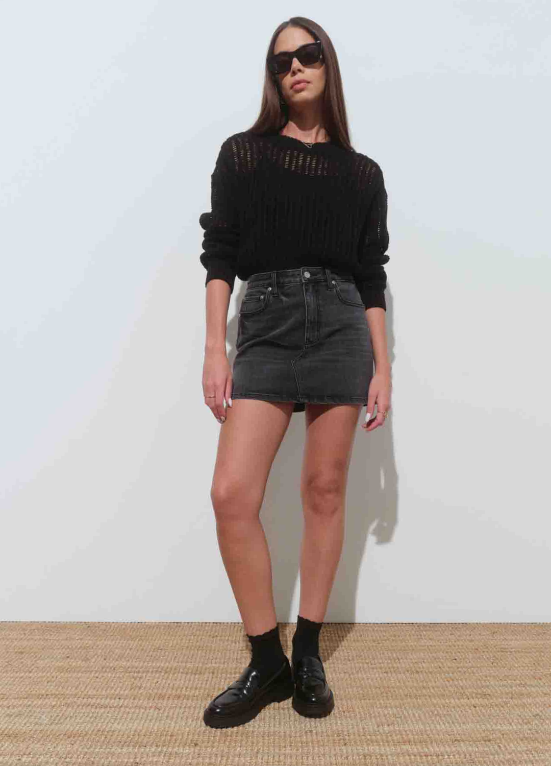 Seaside Open Stitch Sweater