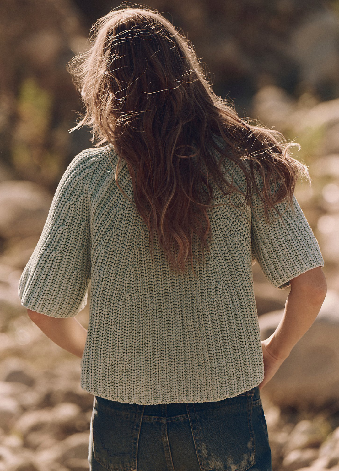 Amy Knit Sweater Tee