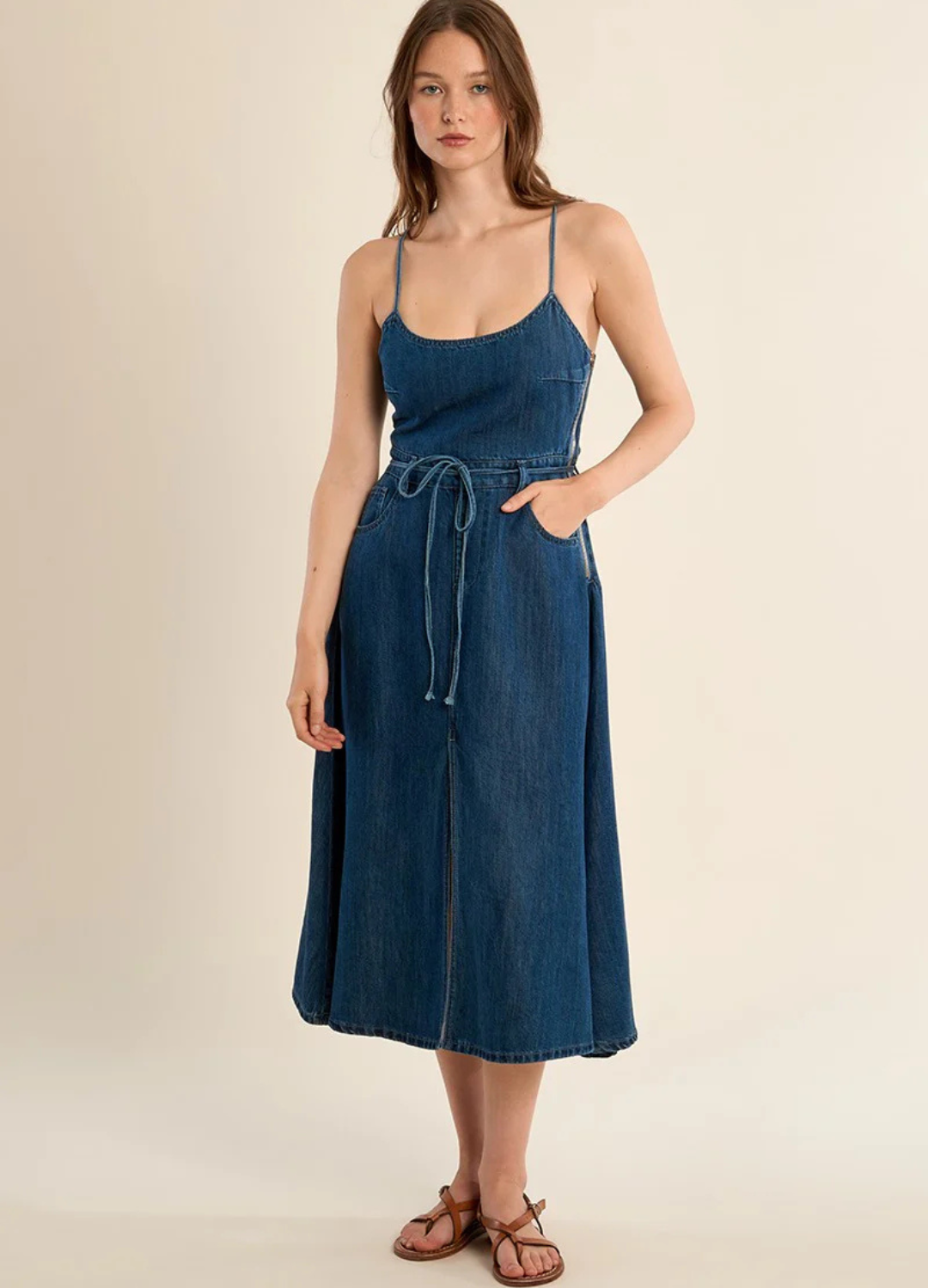 Alanna Denim Dress