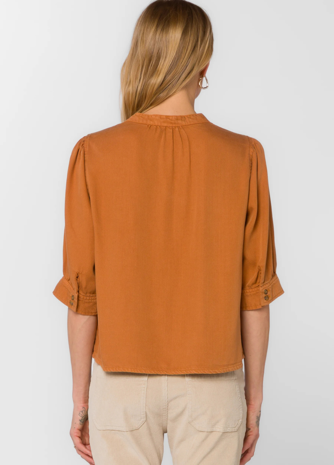 Almafi Puff Sleeve Top