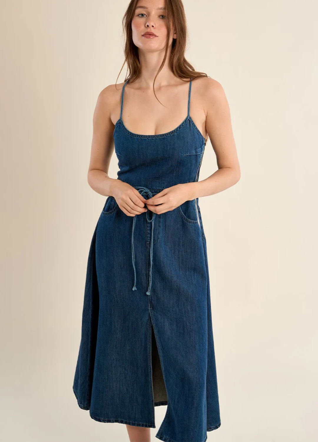 Alanna Denim Dress