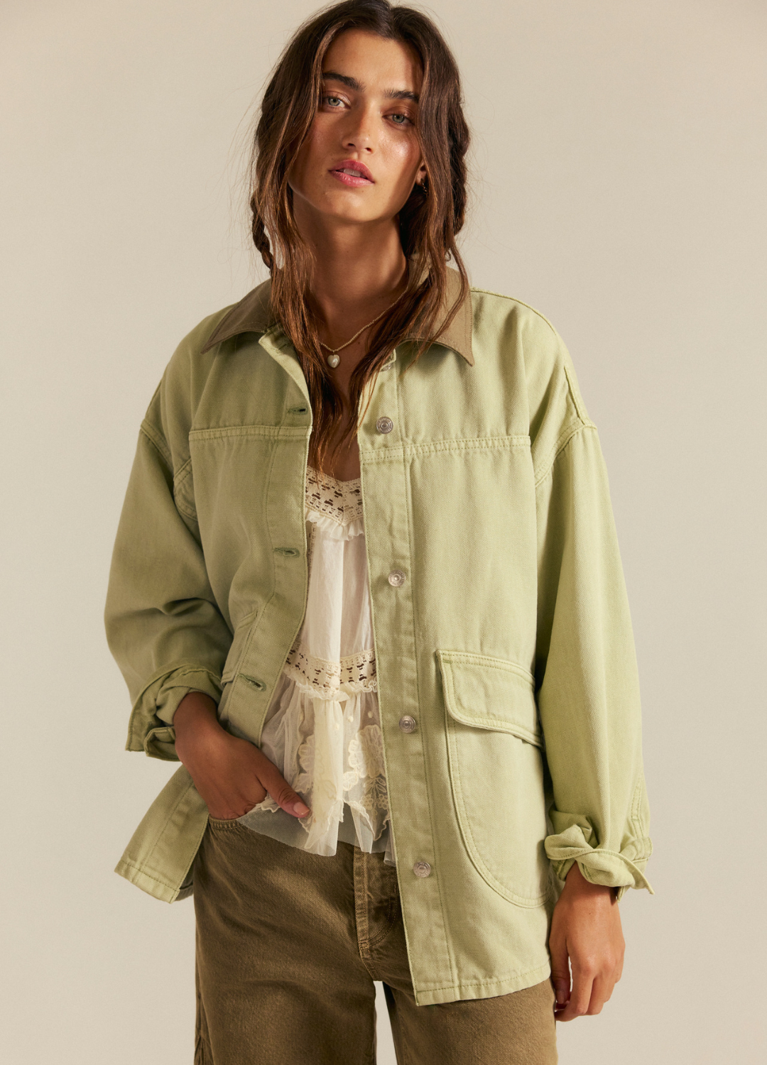 We The Free Lemon Denim Jacket