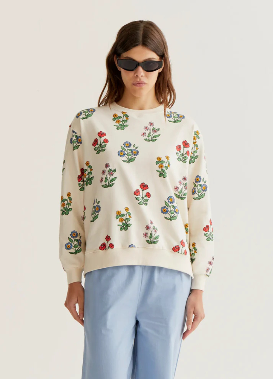 Gardener Print Sweatshirt