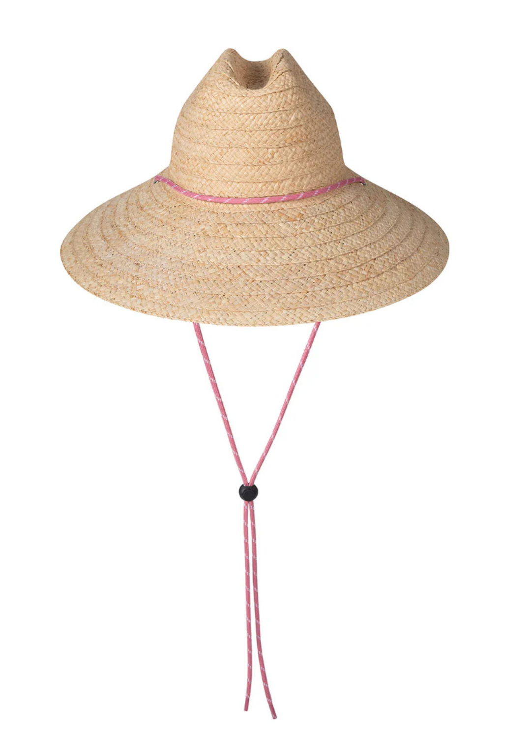 The Vista Wide Brim Hat with Pink Drawcord