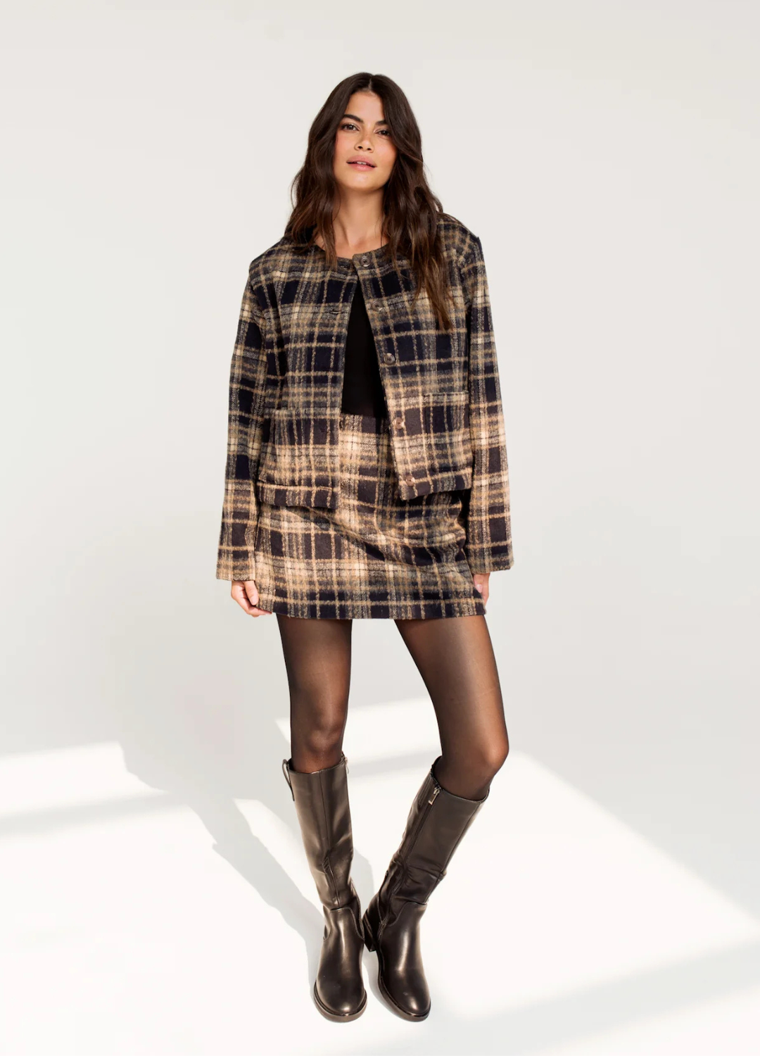 Taylor Plaid Jacket