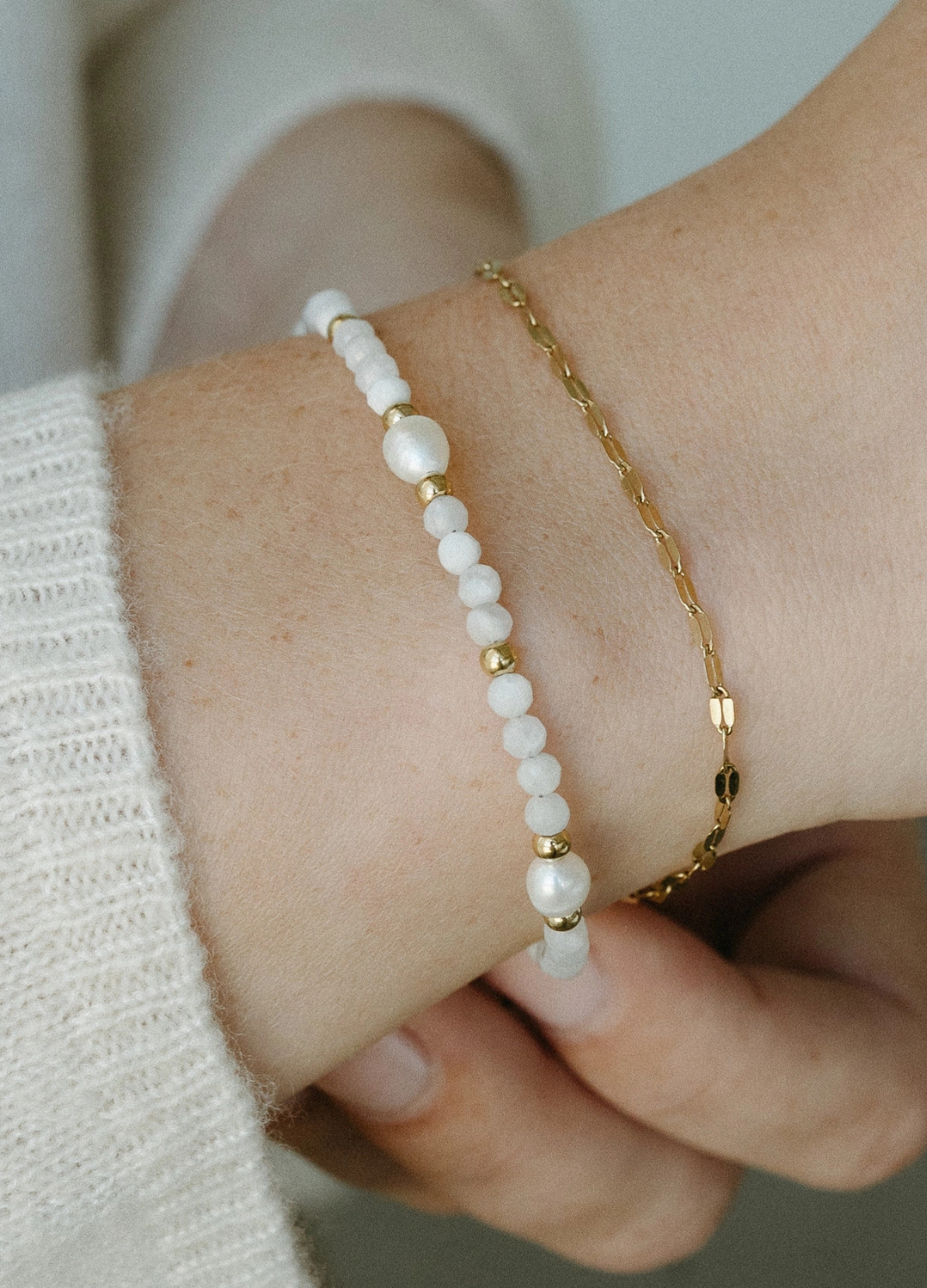 Cala Pearl & Gemstone Bracelet