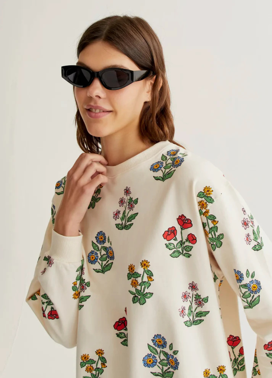 Gardener Print Sweatshirt