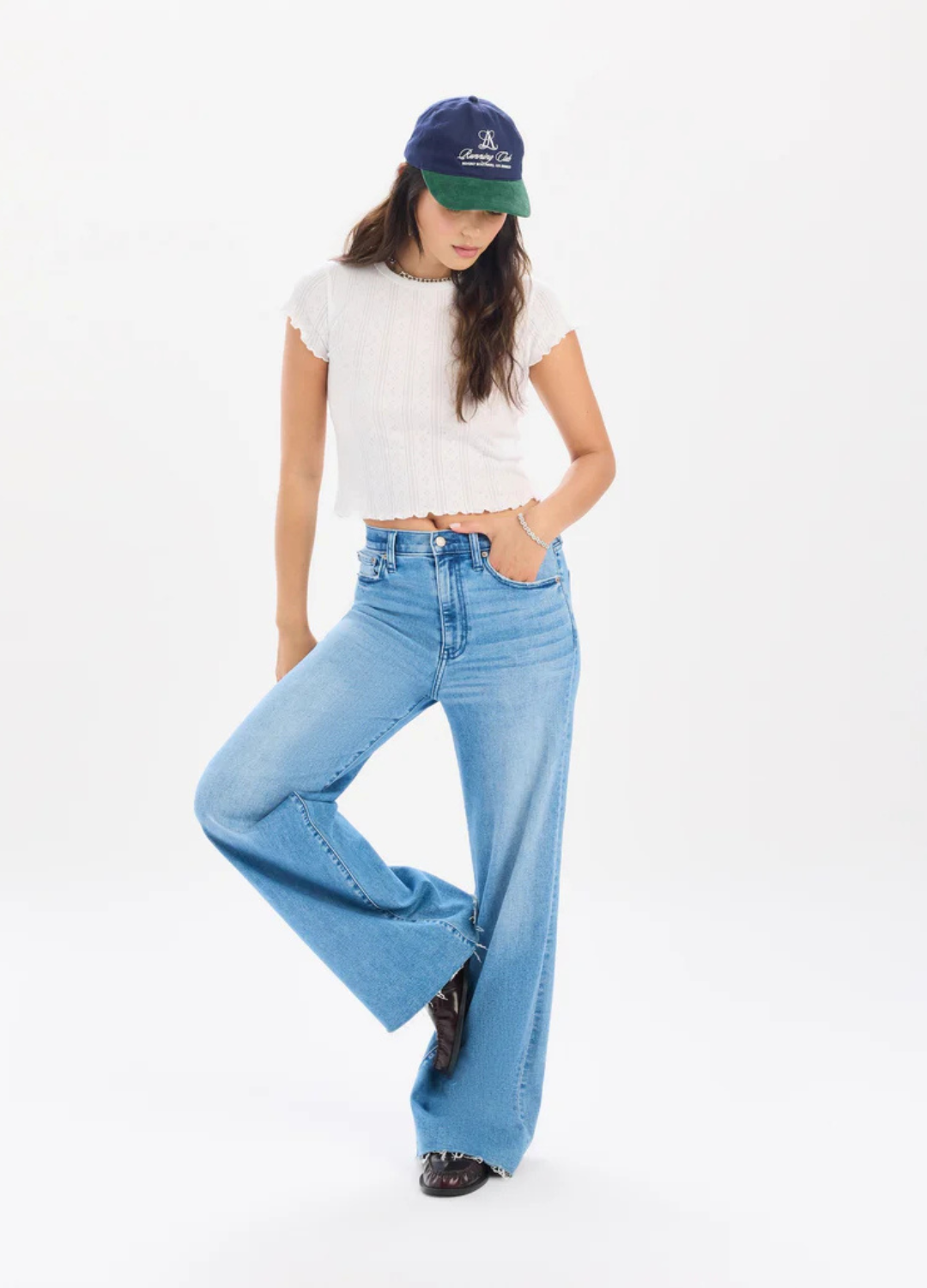 Far Out Wide Leg in Right On