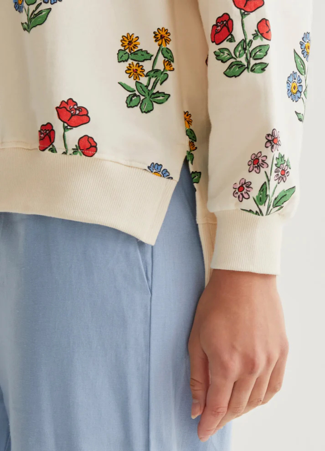Gardener Print Sweatshirt