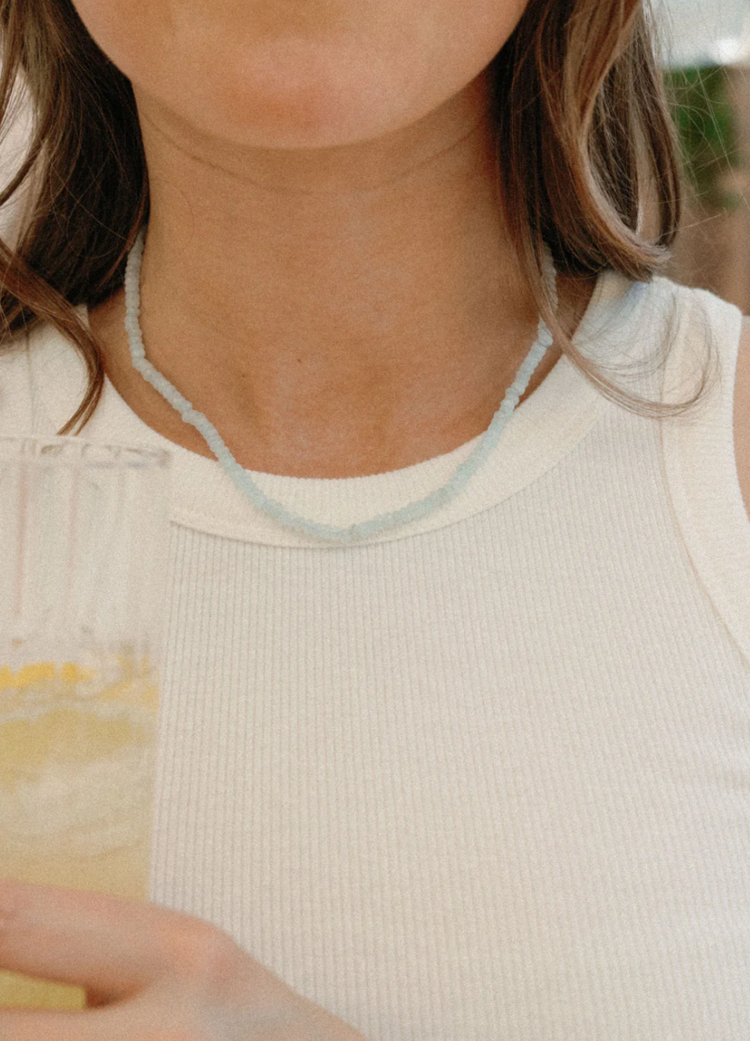 Lagoon Beaded Necklace