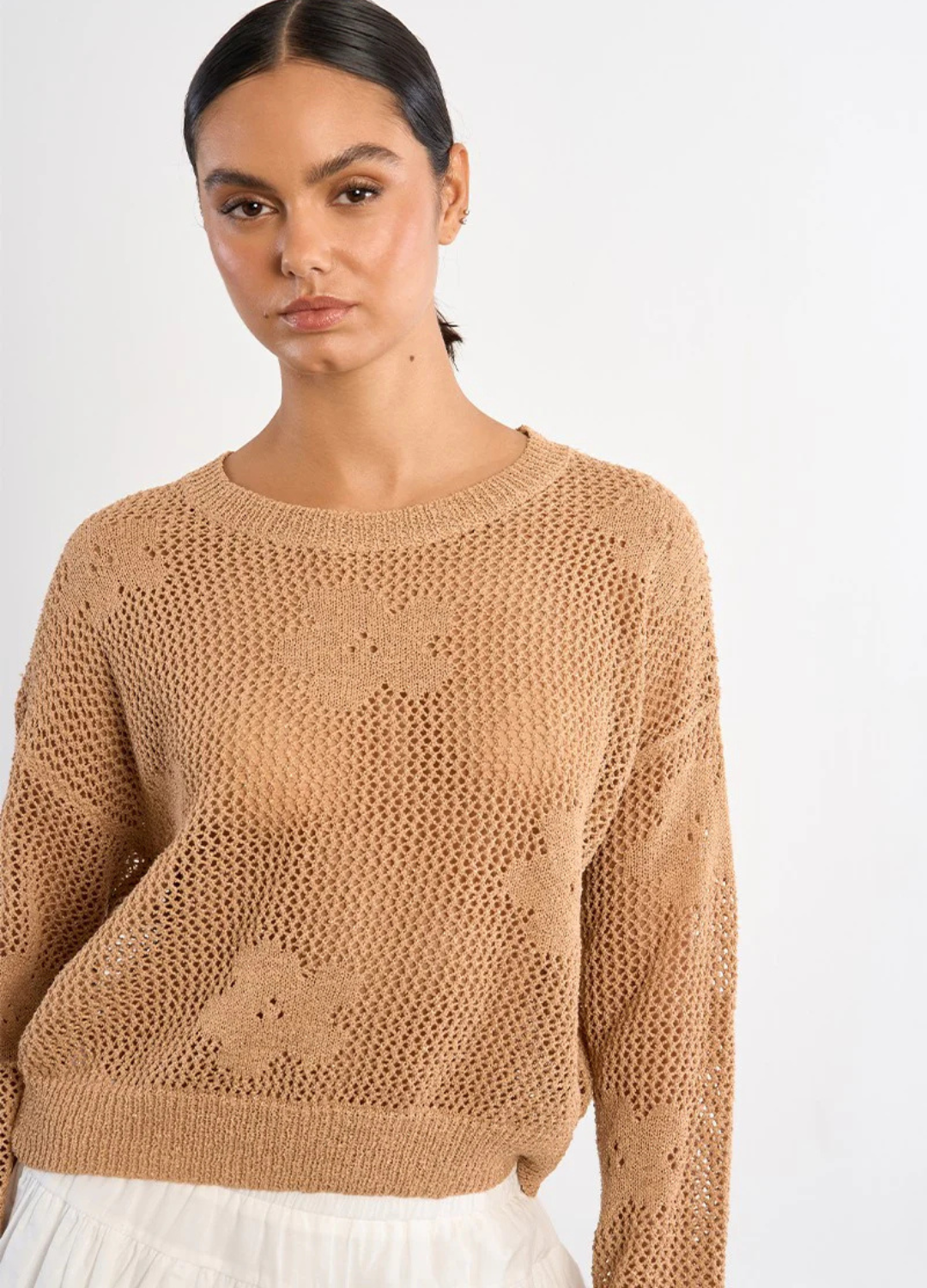 Kayla Crochet Sweater