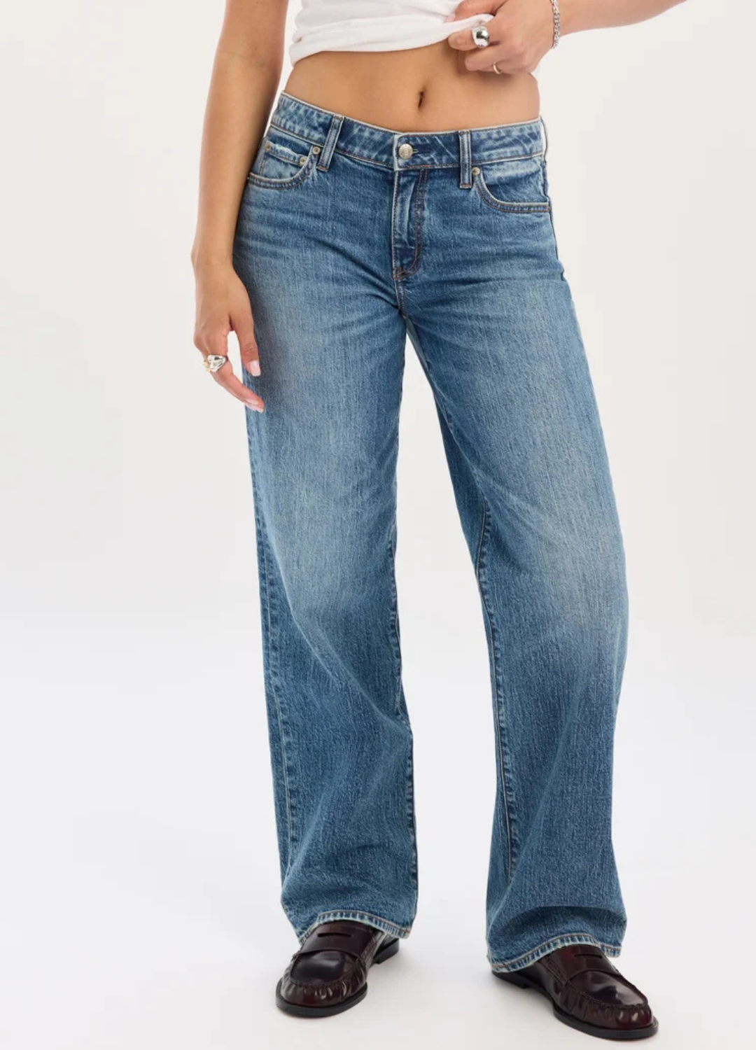 Keeper Low/Mid Rise Straight Leg