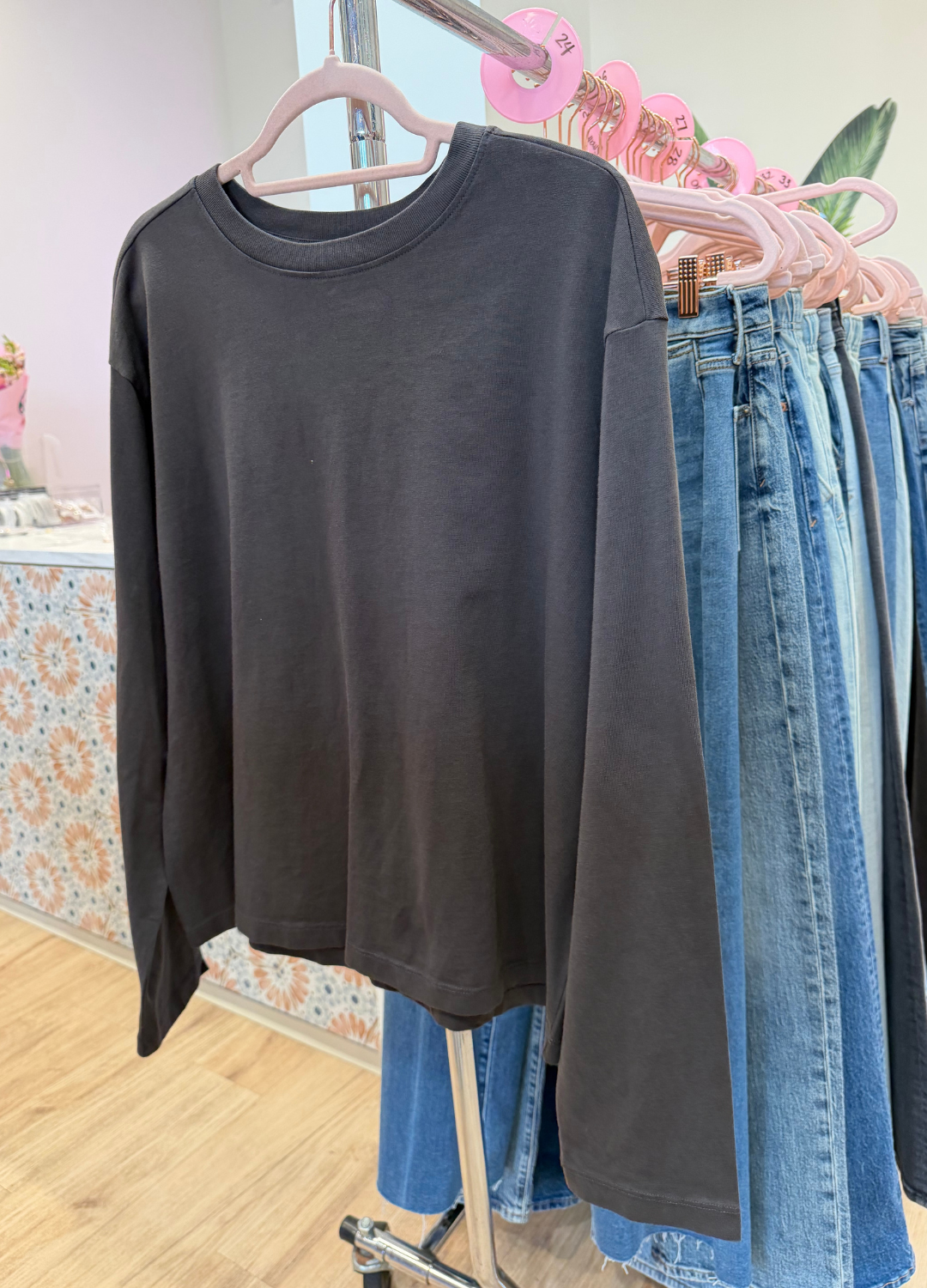 Boxy Tee - Long Sleeve