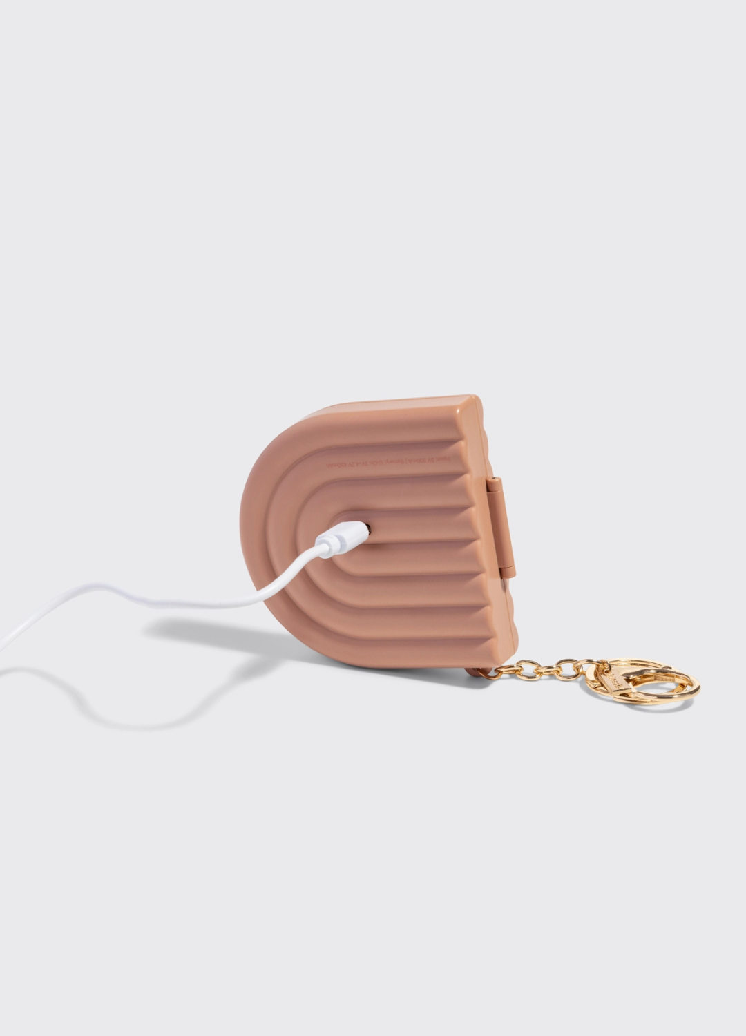 LED Compact Mirror Keychain