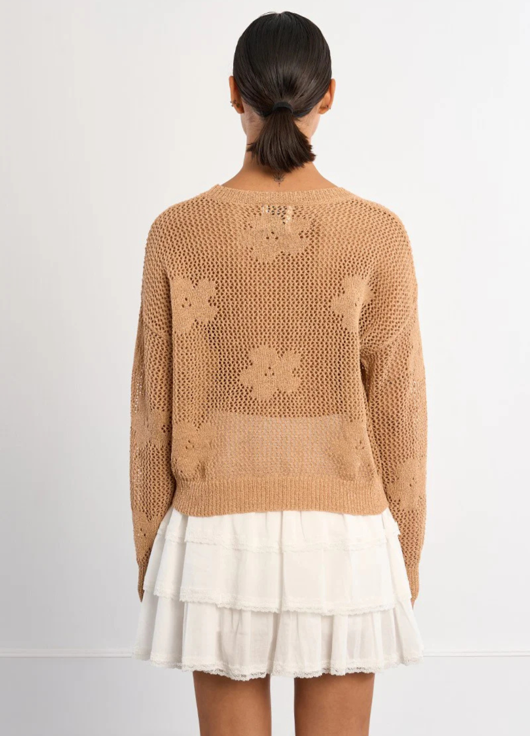 Kayla Crochet Sweater