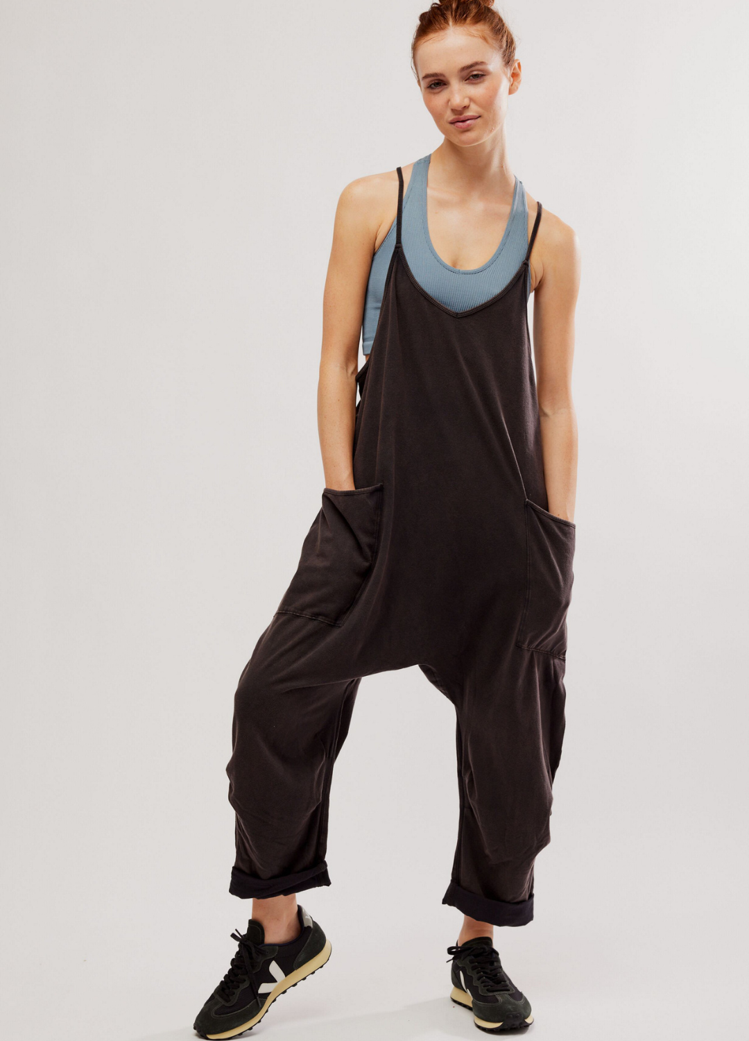 Hot Shot Onesie in Washed Black