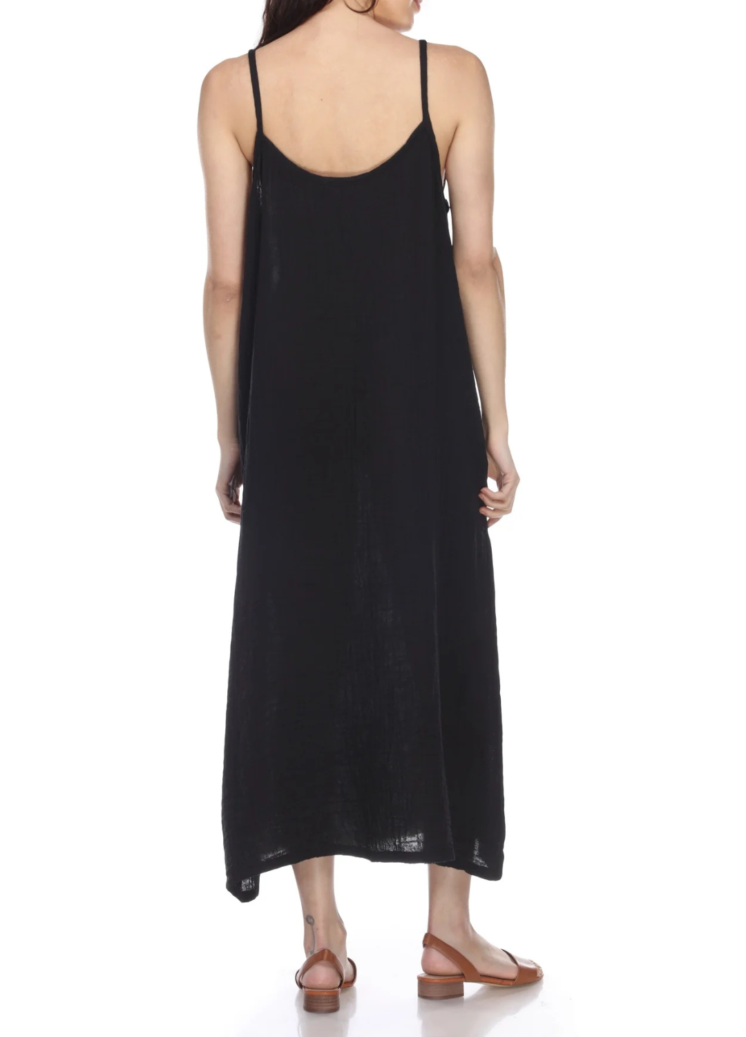 Long Cotton Slip Dress