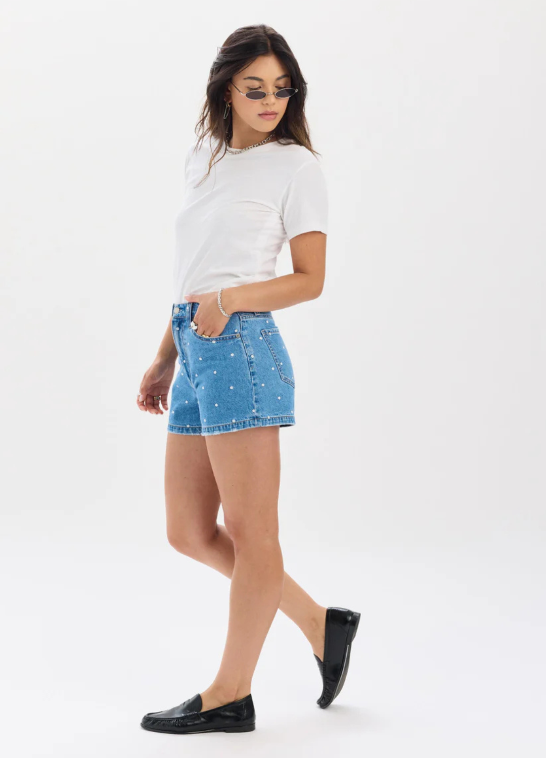 Knockout A-Line Jean Short