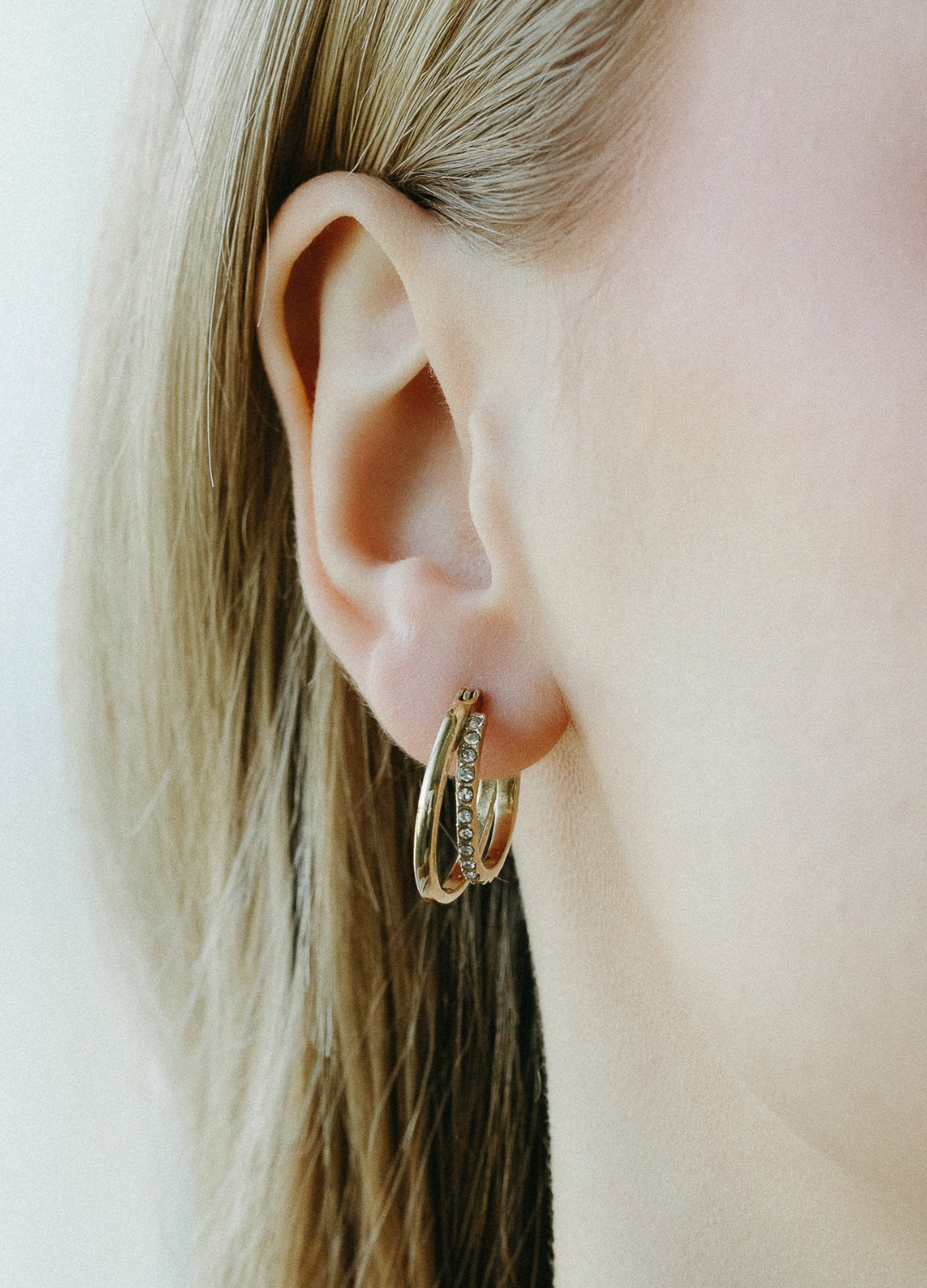 Aurelle Double Layered Hoops