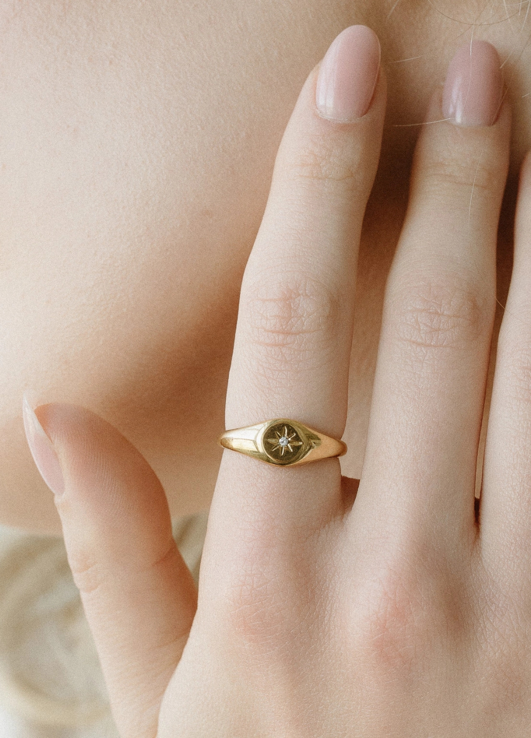 North Star Signet Ring