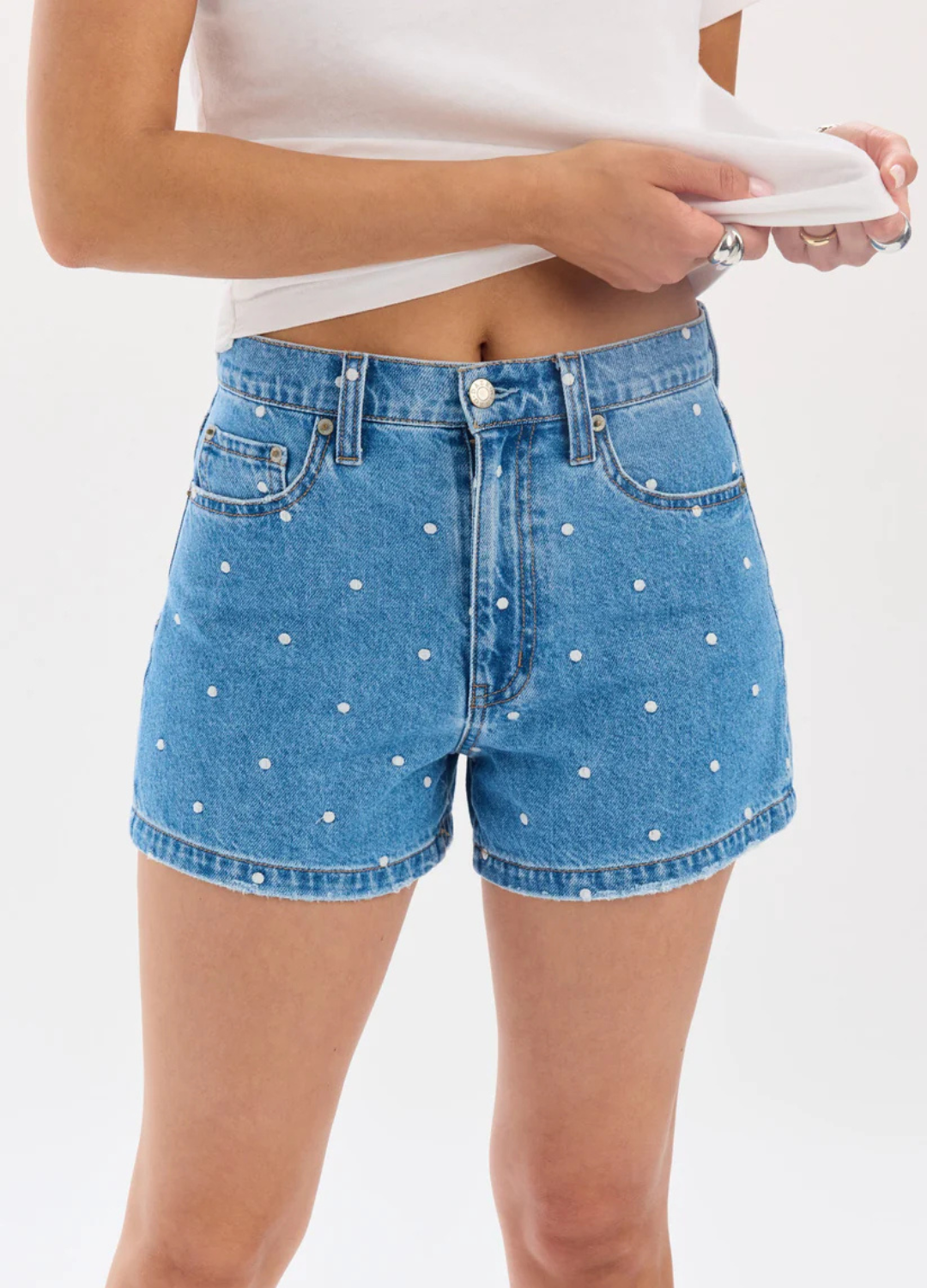 Knockout A-Line Jean Short