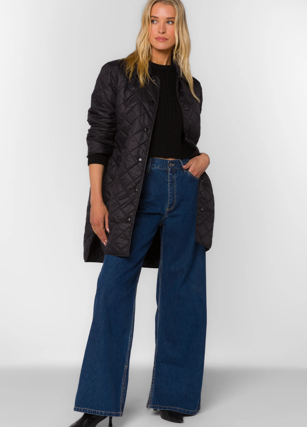 Theodore Long Quilted Jacket