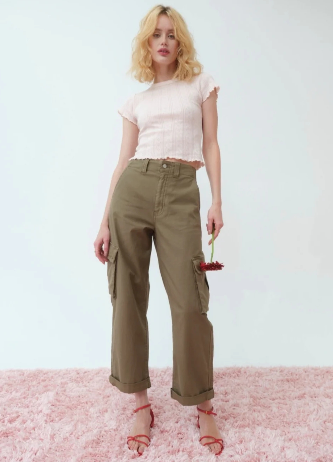 The Squad Curved Leg Cargo Pant