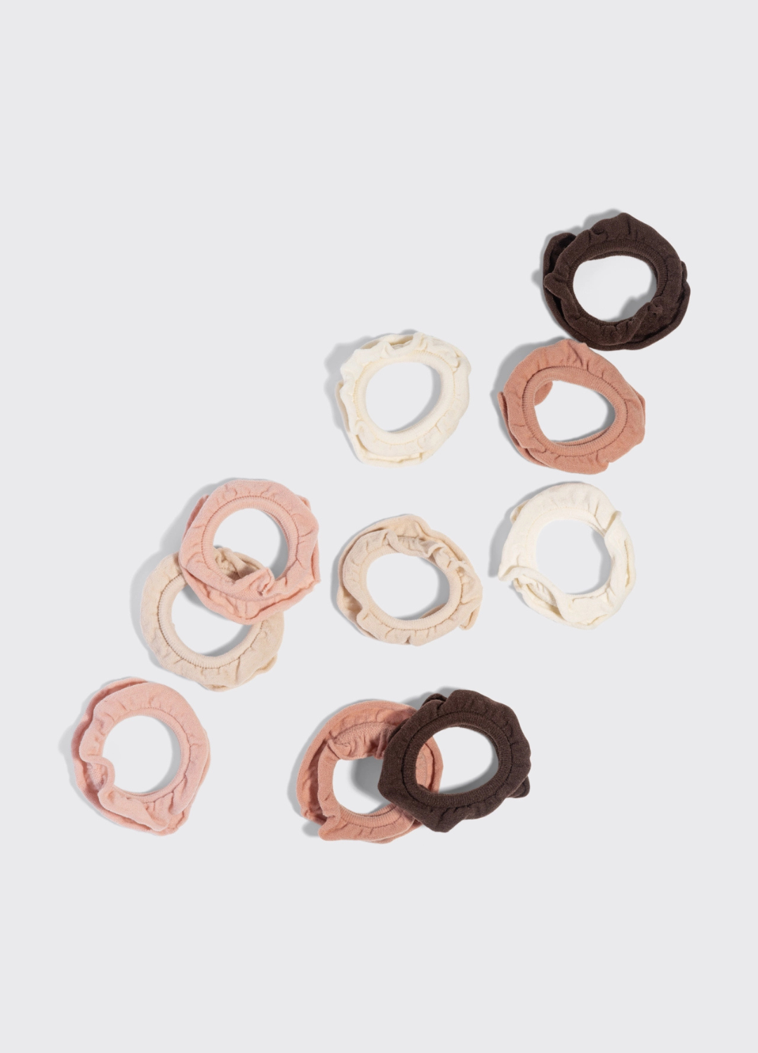 Petal Hair Elastics 10pc Set