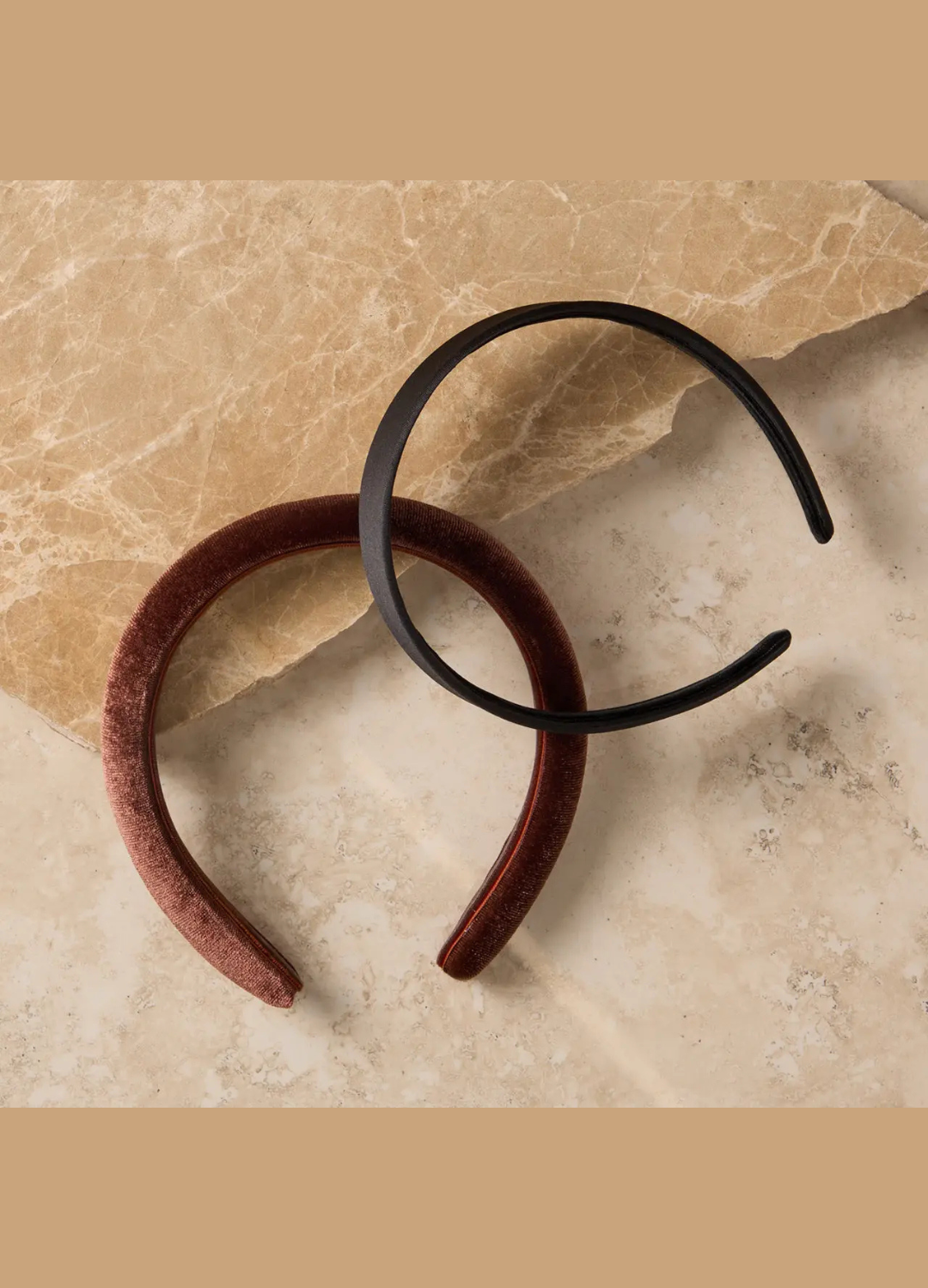 Satin & Velvet Headband Set