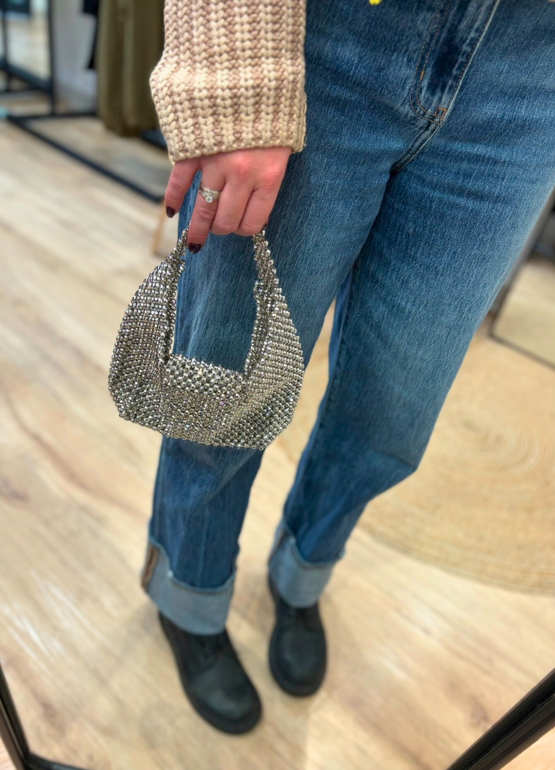 Crystal Mesh Handbag