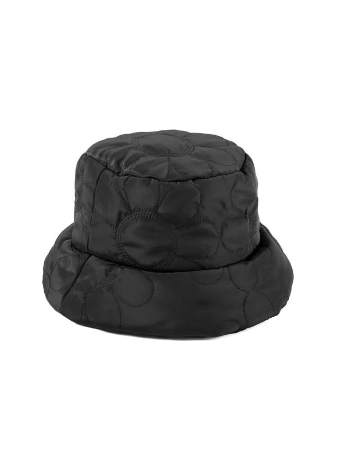 Quilted Puffer Bucket Hat