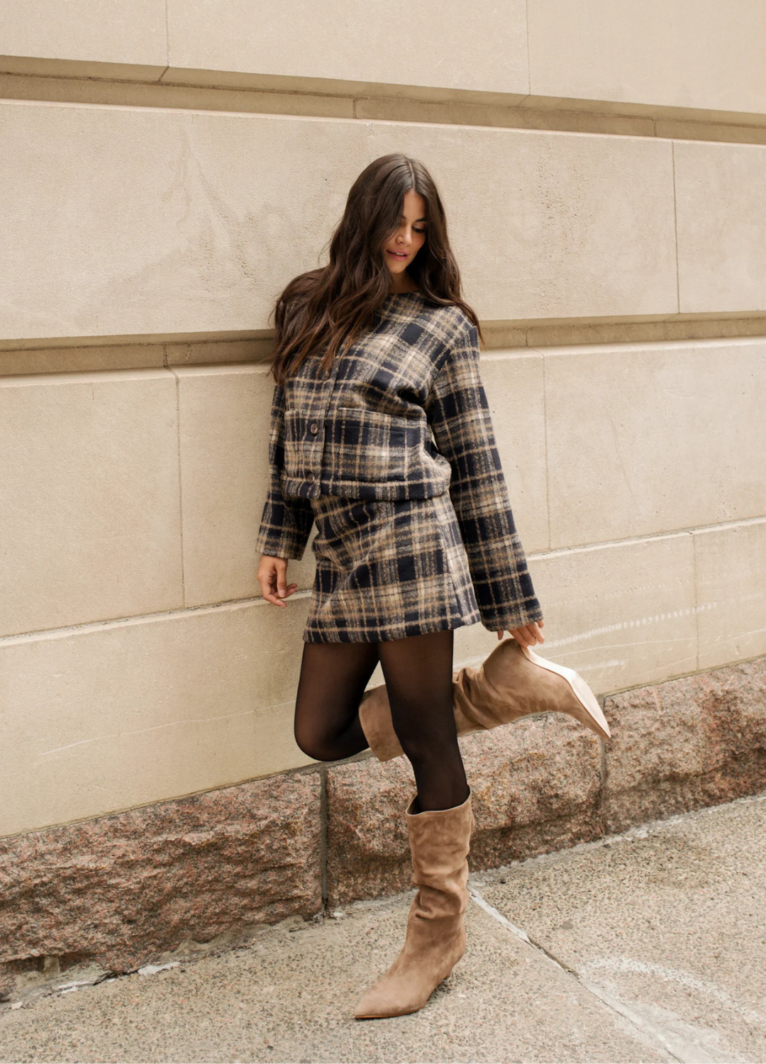 Taylor Plaid Jacket