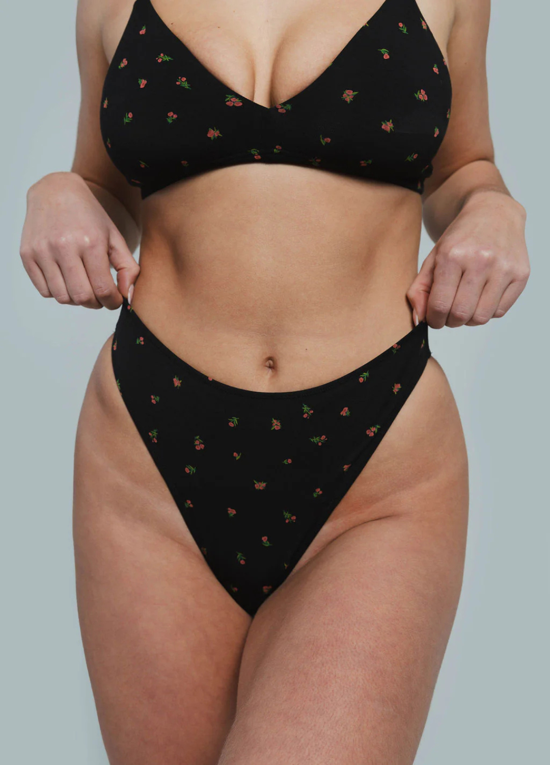 High Rise Thong Underwear