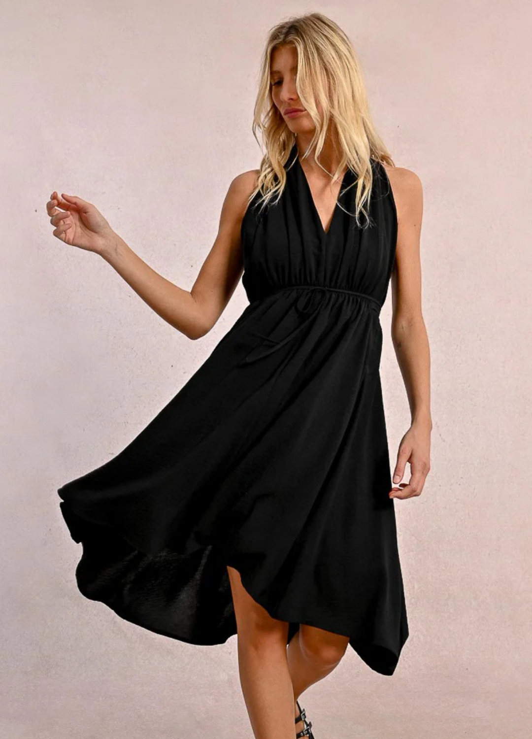 Hailey Halter Dress