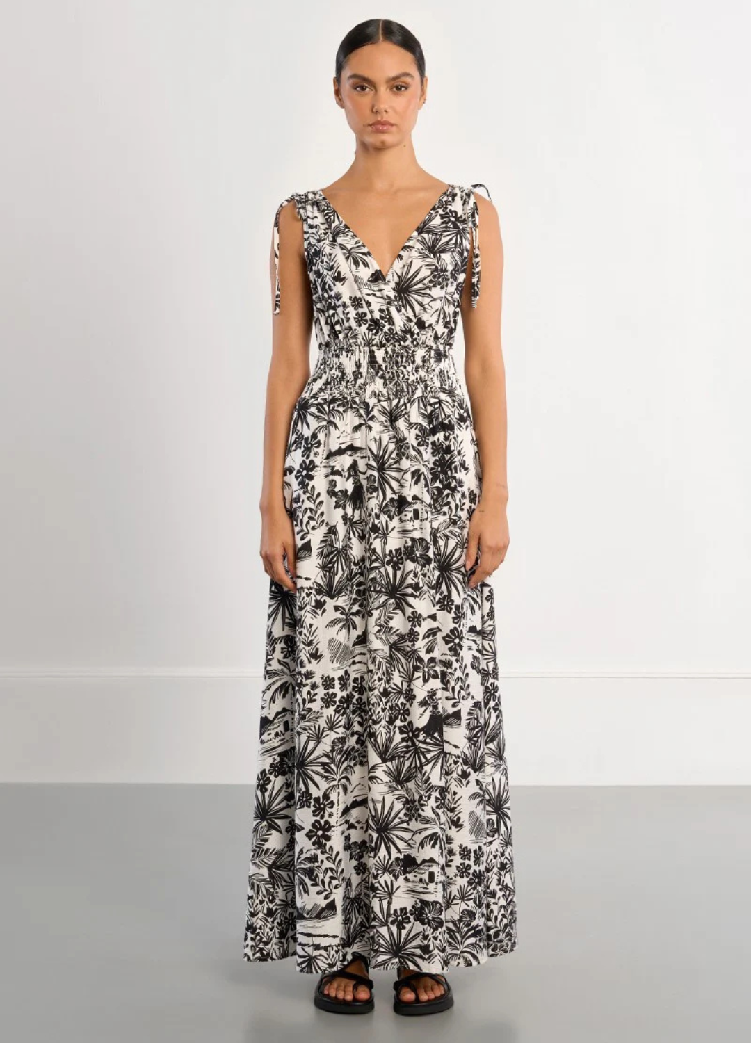 Island Bloom Maxi Dress