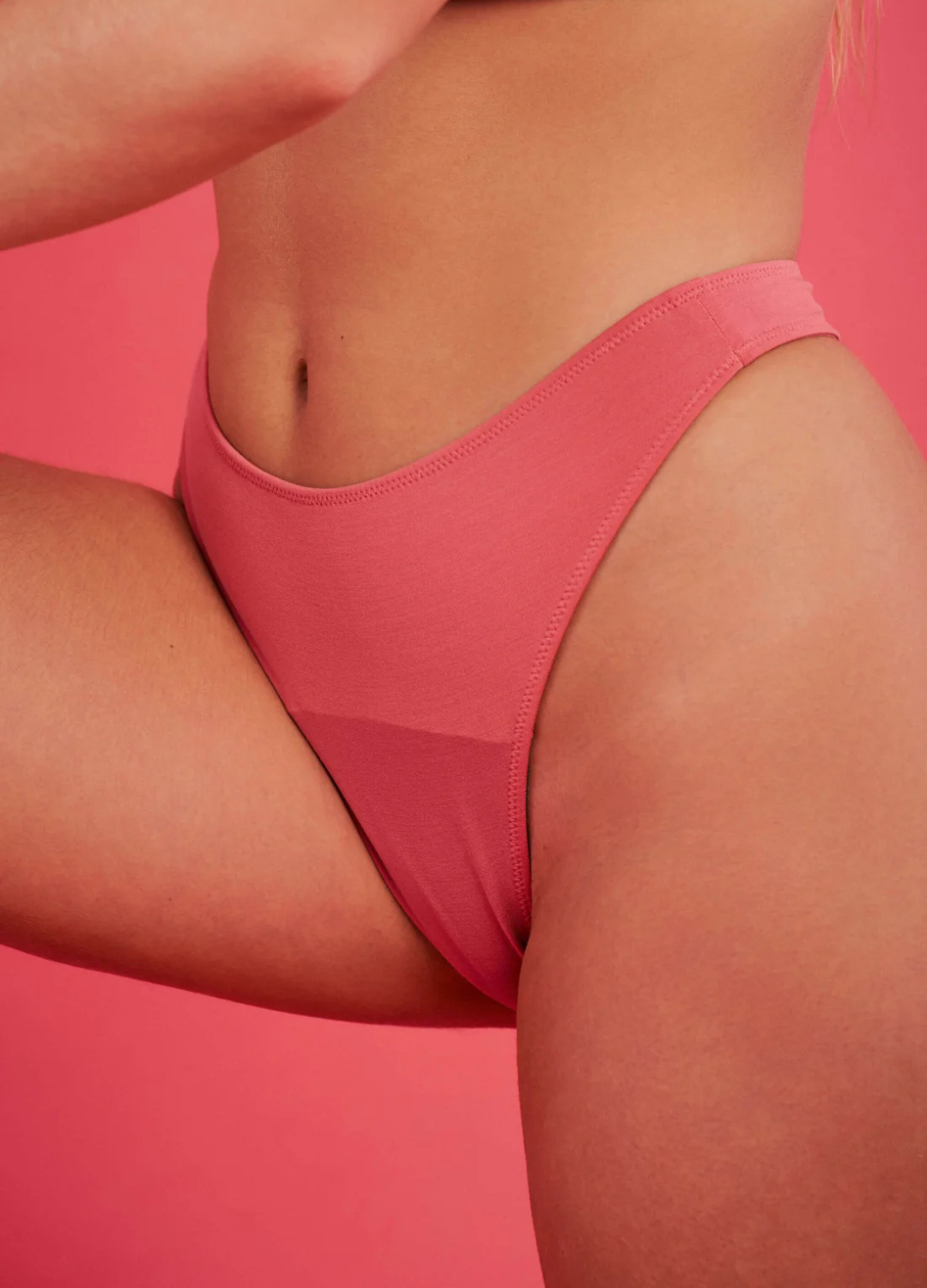 High Rise Thong Underwear