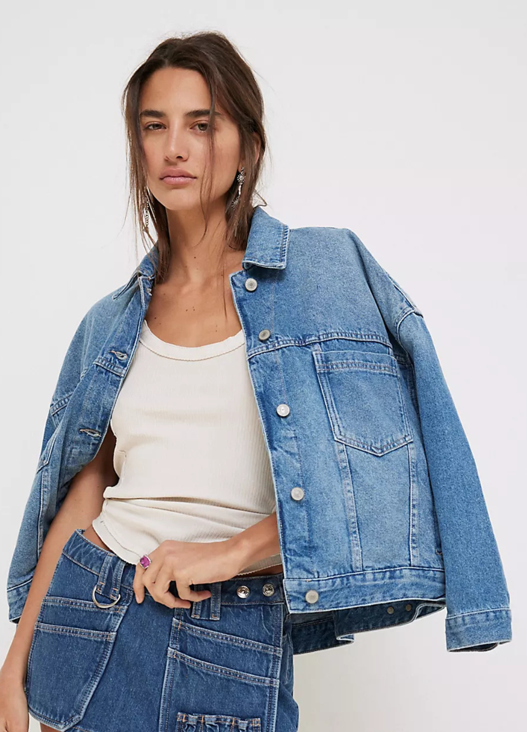 We The Free Opal Swing Denim Jacket – Kid Sister Lifestyle Shop