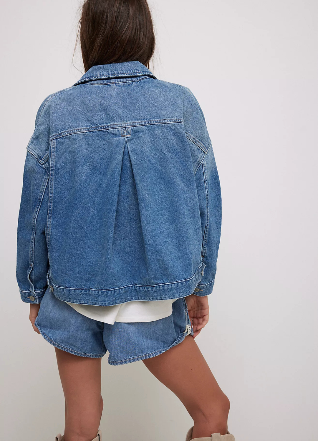 We The Free Opal Swing Denim Jacket