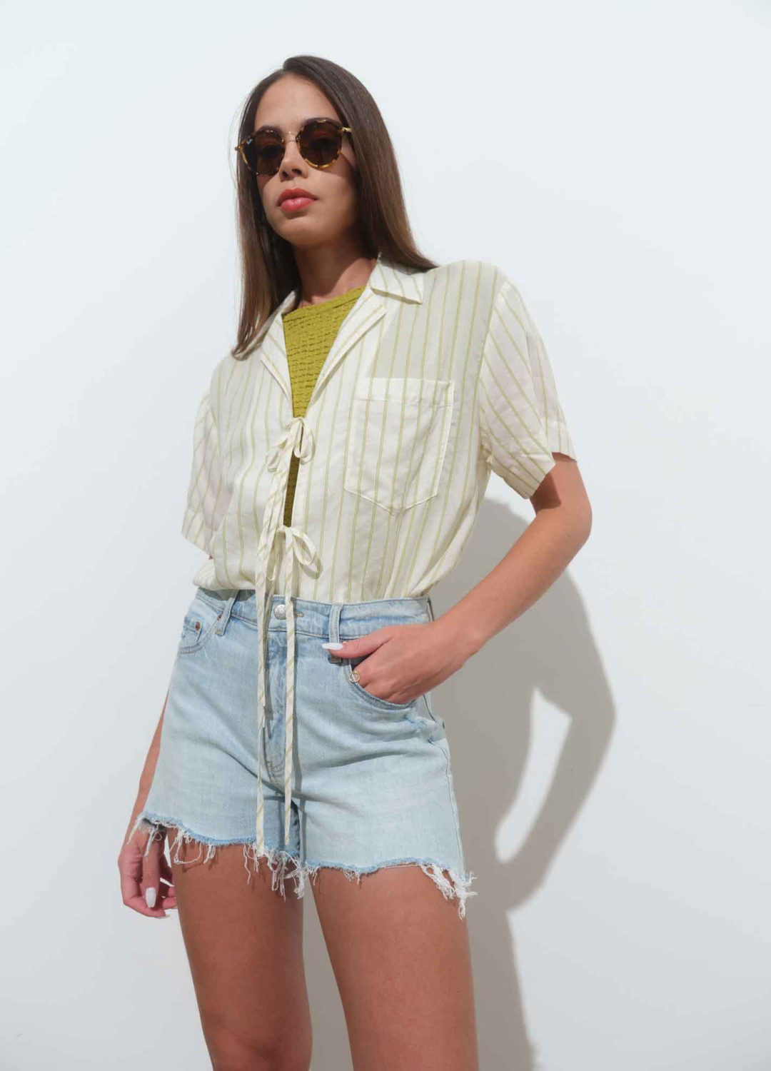 Buttercup Tie Front Shirt